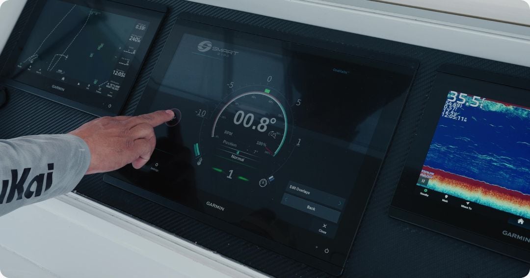 Smartgyro control on Garmin MFD