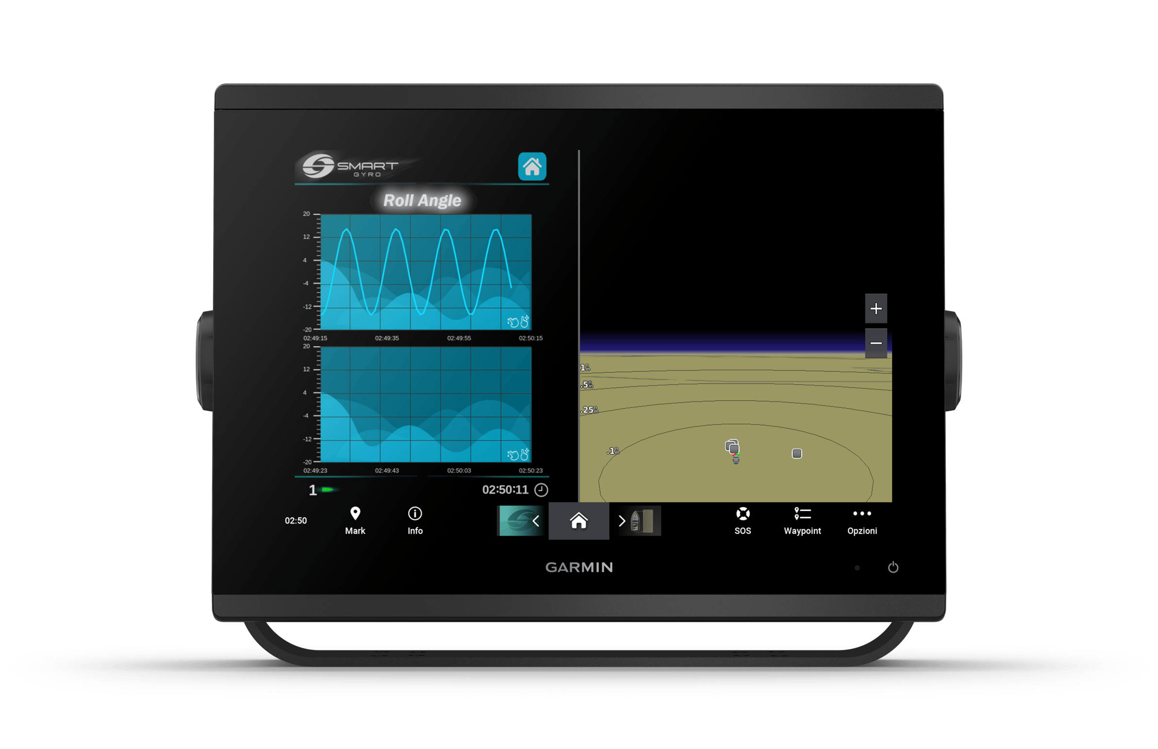 Smartgyro stabilization integration now available with Garmin OneHelm